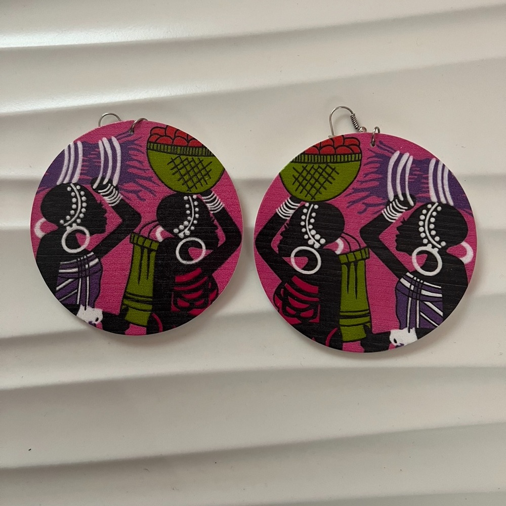 Afrocentric earrings